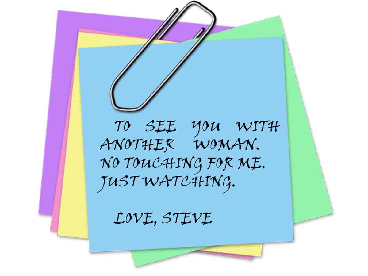 Sexy sticky notes - erotic story